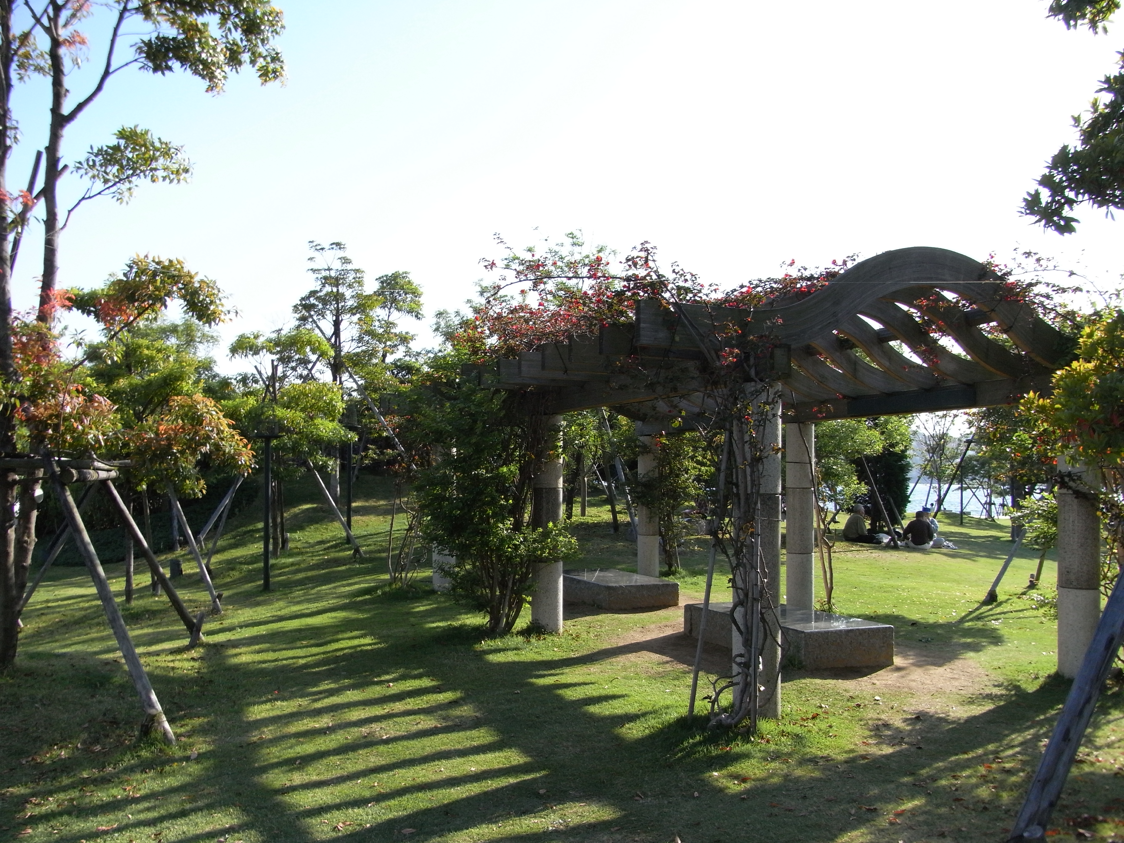 長崎水辺の森公園 ベンチ