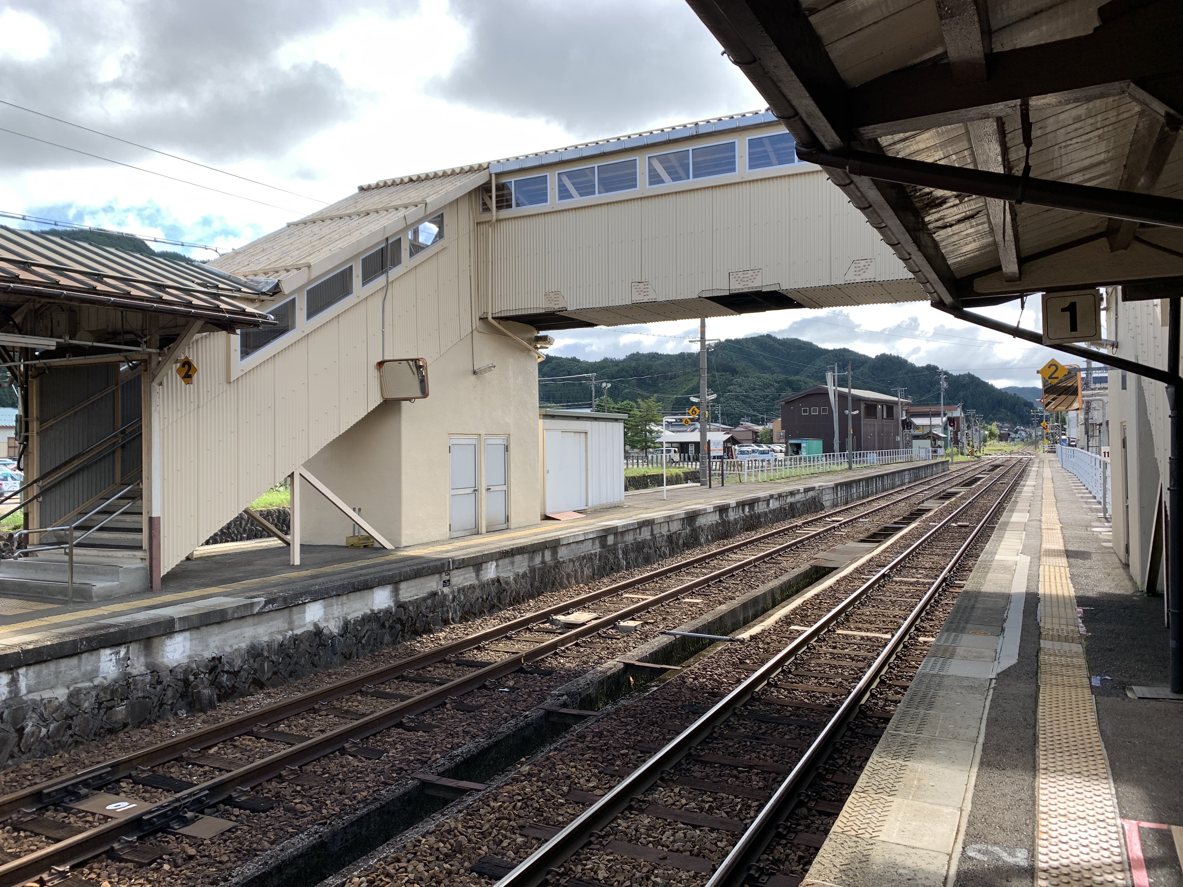 飛騨古川駅 陸橋